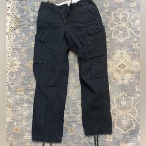 Men's Black Cargo Pants